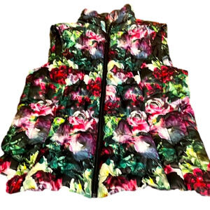 Betsy Johnson floral vest